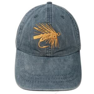Sawtooth Winery Slideback Hat Solid Blue One Size Embroidered Adams